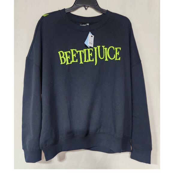 Beetlejuice graphic sweatshirt women's Large - Picture 1 of 7